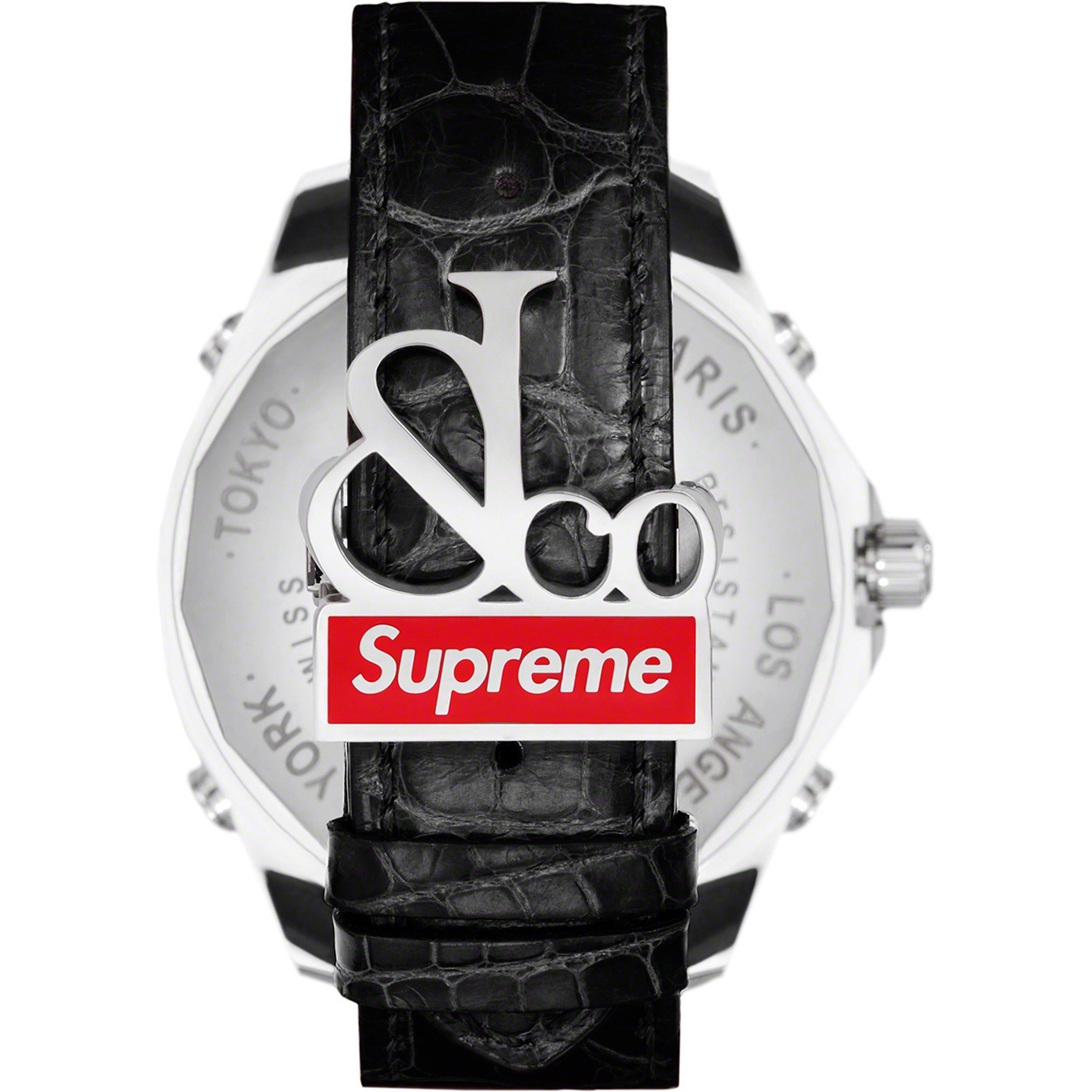 Supreme®/Jacob & Co Time Zone 40mm Watch view 3